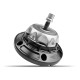 Performance Vented Fuel Cap — Black, Silver