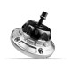 Performance Vented Cap — Vented, Black, Silver