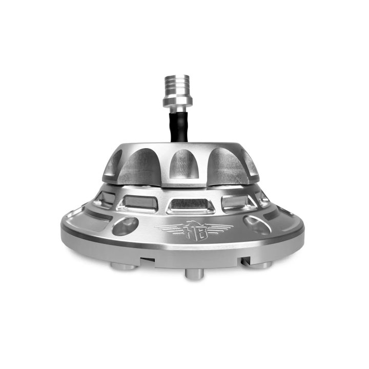 Performance Vented Fuel Cap — Vented, Silver, Anodized