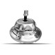 Performance Vented Fuel Cap — Vented, Silver, Anodized