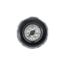 Oil Temperature Dipstick M8 — Analogue, 50 F-350 F, Black