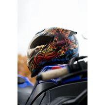 Casco modular Threshold™ Burn Birdie Burn — S, brillo, multicolor