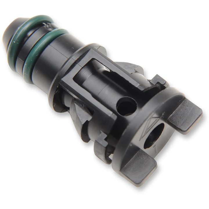 Oil Line Retainer Assembly — 1/2" retainer, black