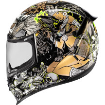 Casco Airframe Pro™ Aztec Nine — Talla S, Fibra de vidrio compuesta, Dorado, Brillo