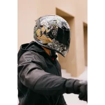 Casco Airframe Pro™ Aztec Nine — Talla L, composite de fibra de vidrio, No compatible con visera