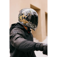 Casco Airframe Pro™ Aztec Nine — 2XL, fibra de vidrio compuesta, multicolor