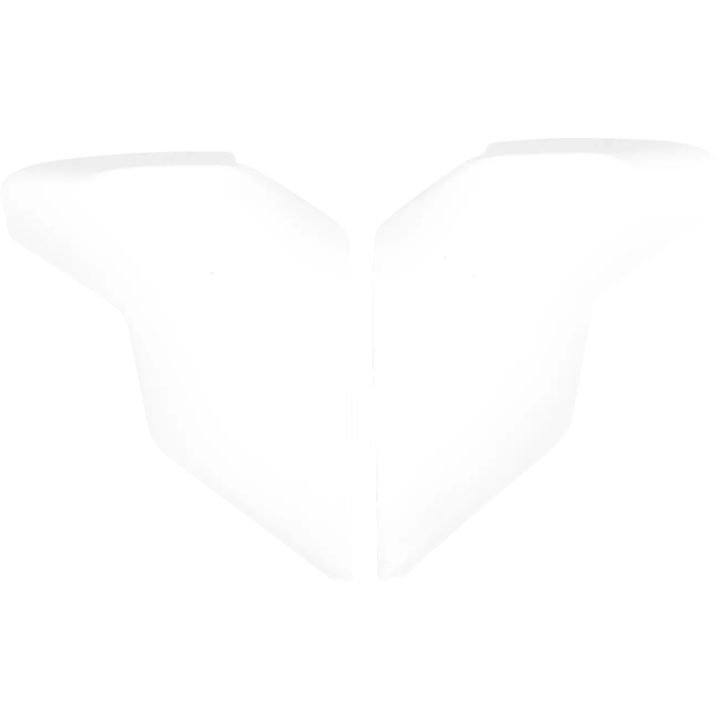 Ultraflite™ Helmet Side Plates — White, Gloss