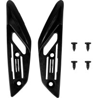 Respiradero frontal Threshold™ para casco — Talla única, Blanco, Brillo