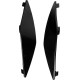 Threshold™ Helmet Side Covers — One Size, Black gloss