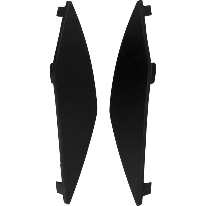 Threshold™ Helmet Side Covers — One Size, Black matte