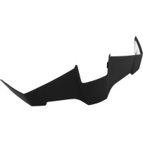 Spoiler trasero Threshold™ para casco — Talla M-3XL, negro mate