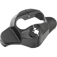Fork Cover — Black, Carbon Fiber