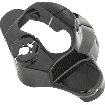 Fork Cover — Black, Carbon Fiber