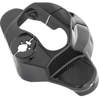 Fork Cover — Black, Carbon Fiber