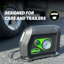 12V Tyre Inflator — 12V, Black