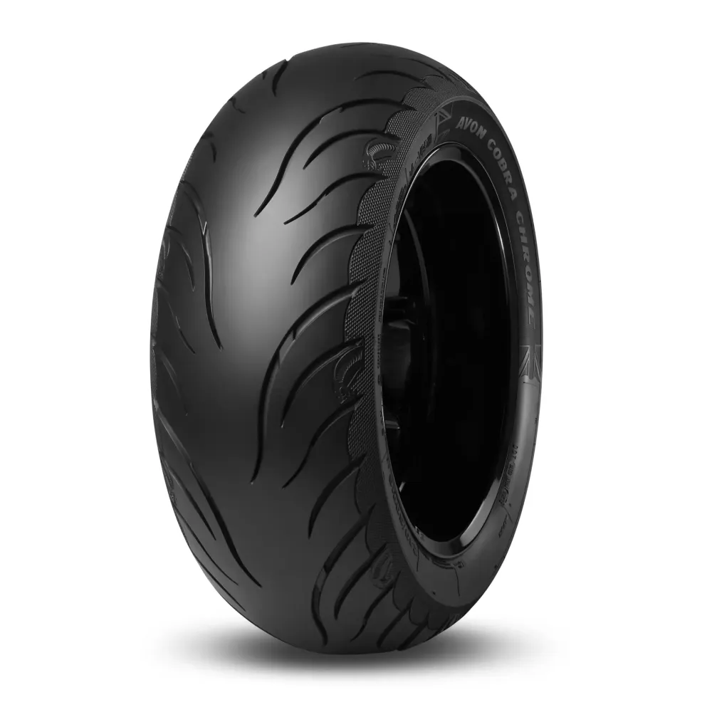 Cobra Chrome AV91/92 Tire — 180/70B16, 77H, Blackwall, Rear, Tubeless