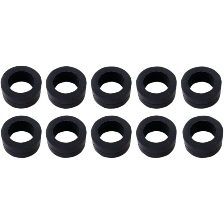 Lower Fitting Seals — 10 Pack, Black
