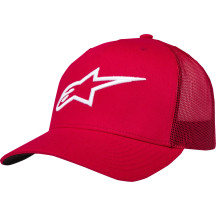 Ageless Trucker Hat — Red, One Size, Snapback