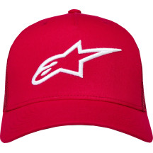 Ageless Trucker Hat — Red, One Size, Snapback