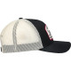 Gorra trucker Heritage Patch — Talla única, negra, snapback