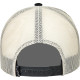 Gorra trucker Heritage Patch — Talla única, negra, snapback