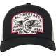 Gorra trucker Heritage Patch — Talla única, negra, snapback