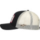 Gorra trucker Heritage Patch — Talla única, negra, snapback