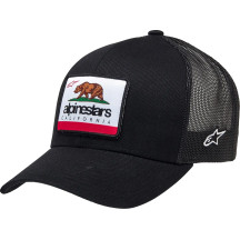 Cali 2.0 Hat — Black, One Size, Snapback