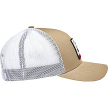 Cali 2.0 Hat — One Size, Brown, White, Khaki