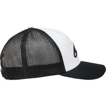 Ageless Trucker Hat — One Size, Black, White