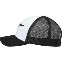 Ageless Trucker Hat — One Size, Black, White