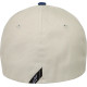 Gorra County Canvas — S/M, blanco roto, azul, arena