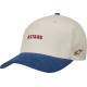 Gorra County Canvas — L/XL, Blanco roto, Azul, Arena