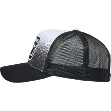 Gravel Hat — Black, White, One Size, Snapback