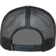 Sombrero Gravel — Negro, Blanco, Talla única, Snapback