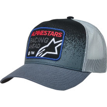 Gravel Hat — One Size, Black, Mesh Back, Snapback