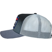 Gravel Hat — One Size, Black, Mesh Back, Snapback