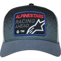 Gravel Hat — One Size, Black, Mesh Back, Snapback