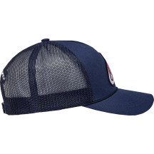 Meteorite Trucker Hat — One Size, Blue, Orange, Navy