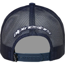 Meteorite Trucker Hat — One Size, Blue, Orange, Navy
