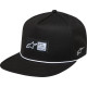 Gorra snapback Label — Negra, talla única, snapback