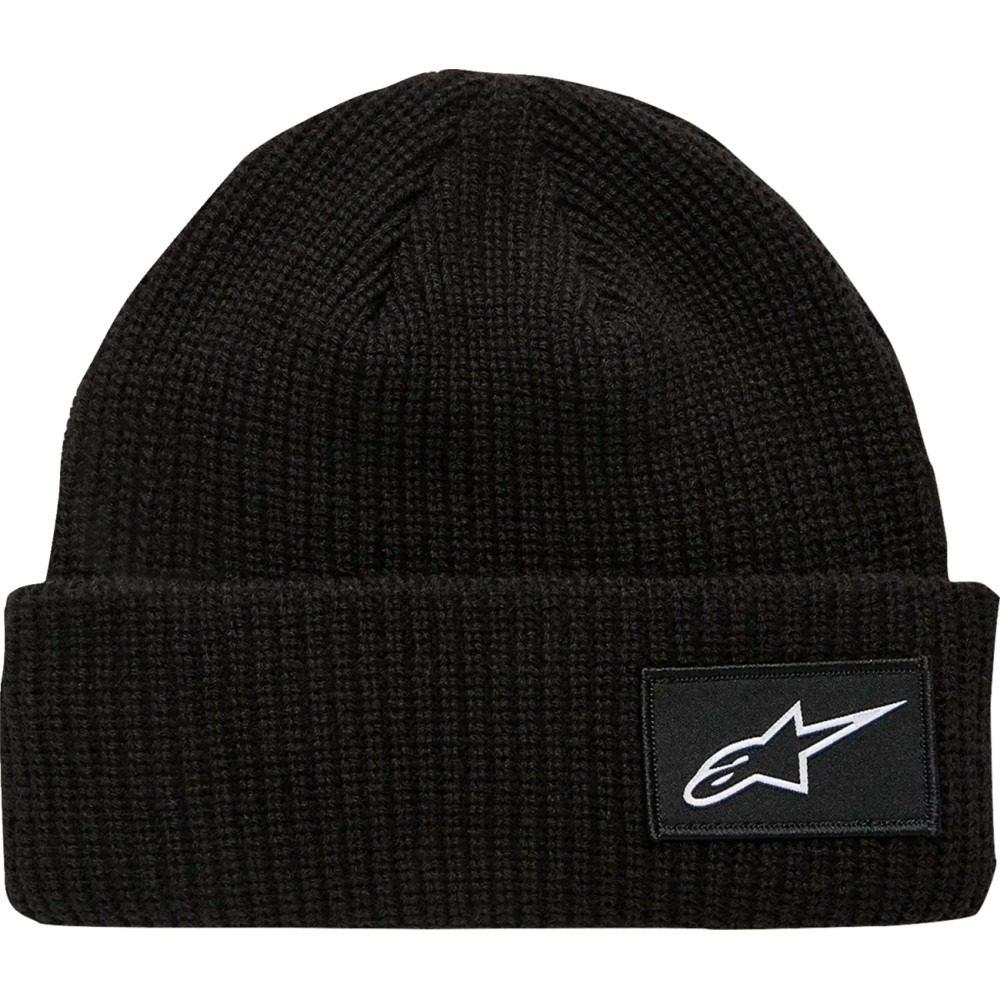 Unload Rib Cuff Beanie — Black, One Size