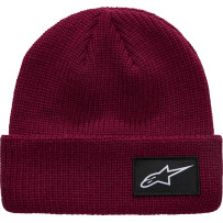 Unload Rib Cuff Beanie — Maroon, One Size
