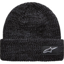 Unload Rib Cuff Beanie — Shallow Fit, One Size, Charcoal Melange