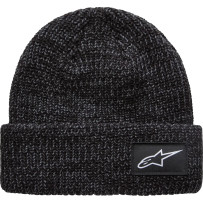 Unload Rib Cuff Beanie — Shallow Fit, One Size, Charcoal Melange