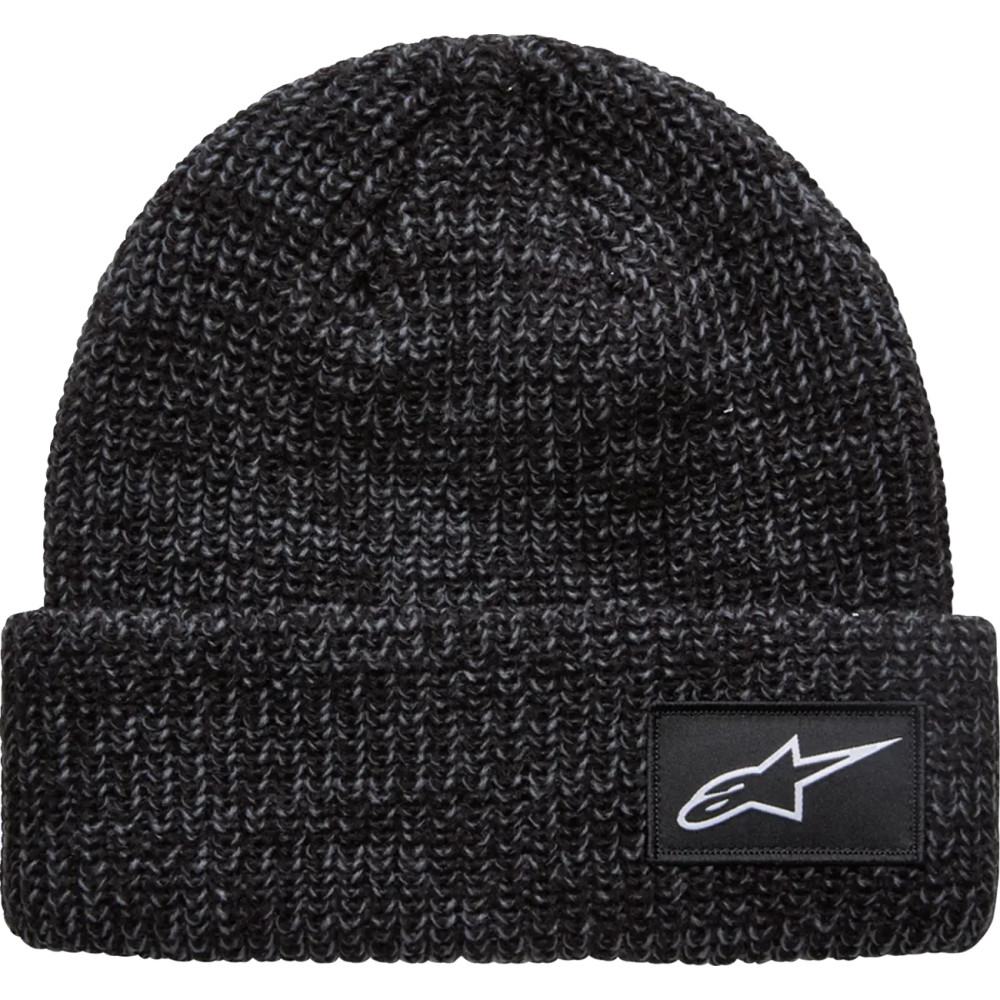 Unload Rib Cuff Beanie — Shallow Fit, One Size, Charcoal Melange