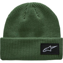 Unload Rib Cuff Beanie — Green, One Size