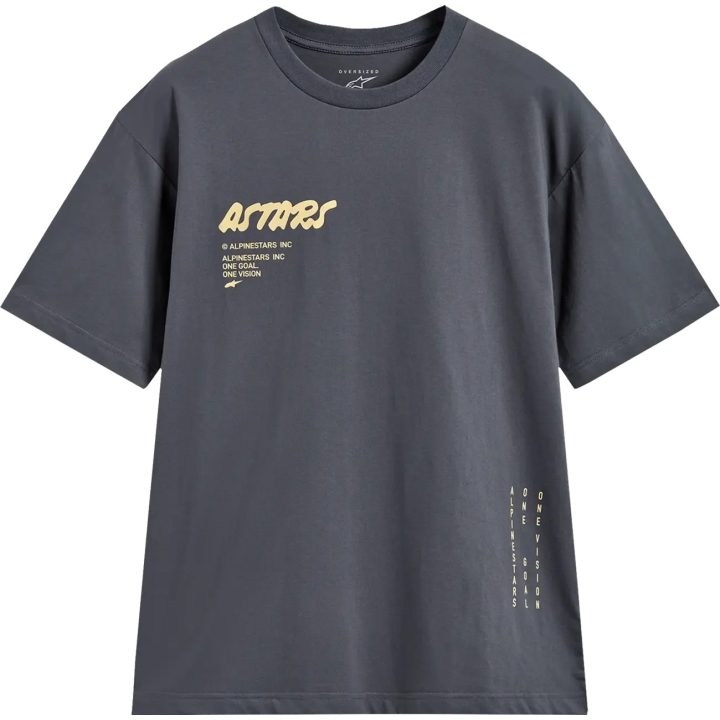 Oversized Chalk CSF T-Shirt — XL, Charcoal, Oversized