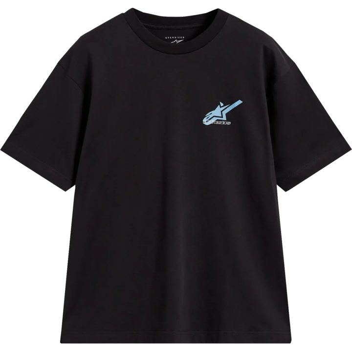 Ghost Oversized CSF T-Shirt — Black, Oversized, S