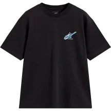 Ghost Oversized CSF T-Shirt — Black, Oversized, S
